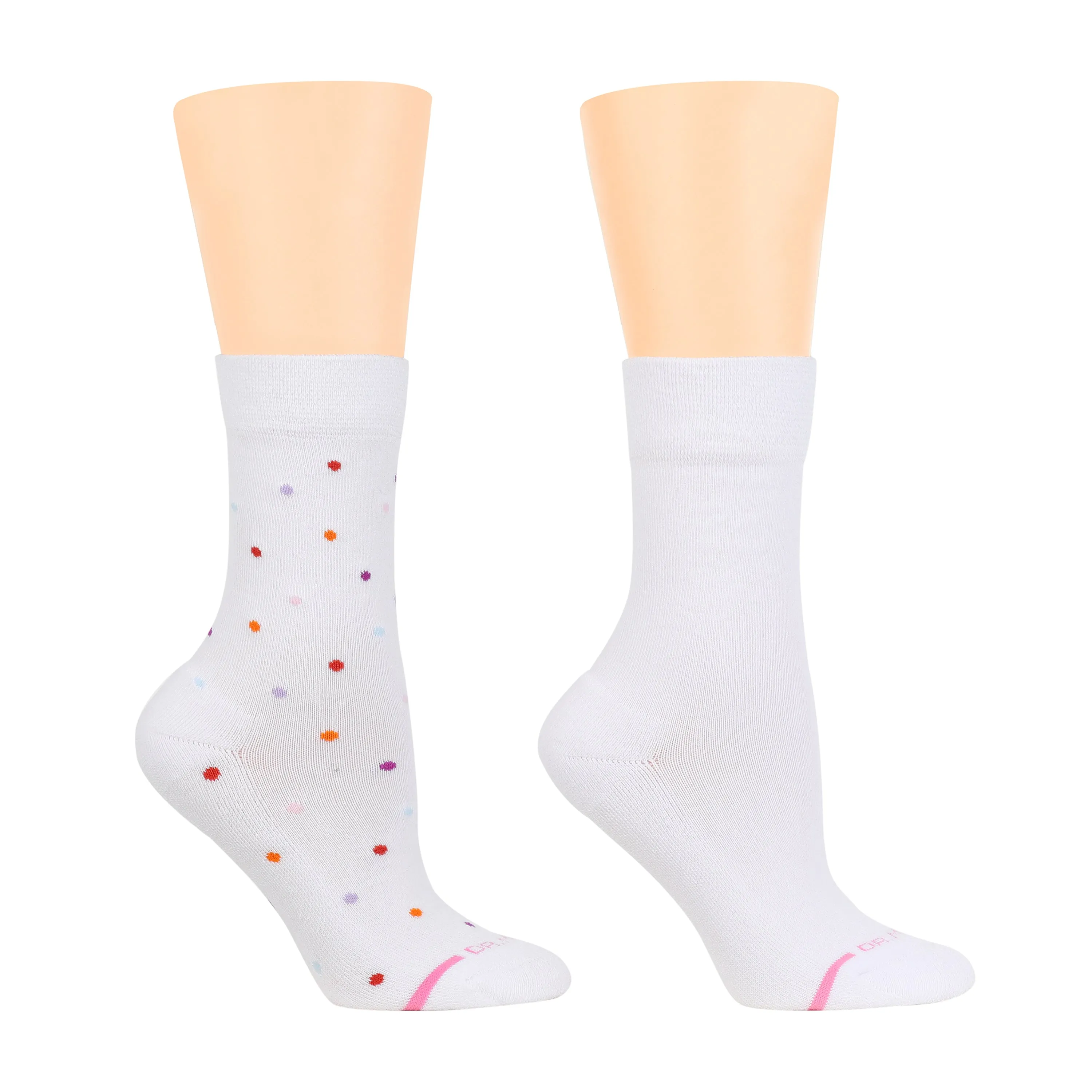 Multidots | Diabetic Half-Cushion Socks For Women