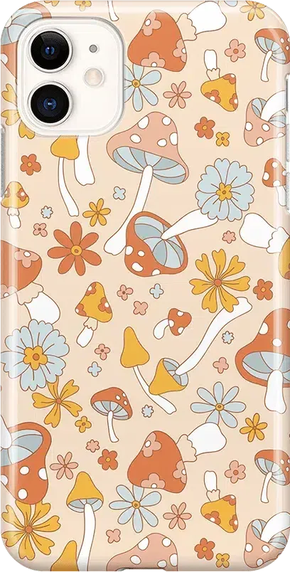 Mushroom Magic | Retro Floral Case