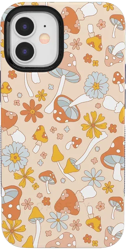 Mushroom Magic | Retro Floral Case