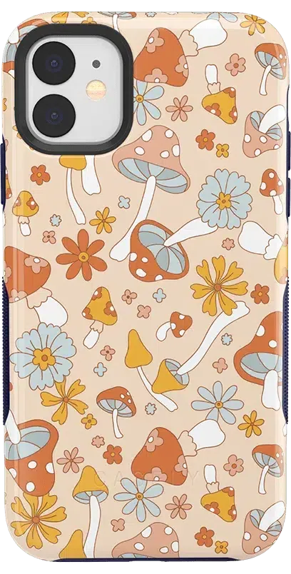 Mushroom Magic | Retro Floral Case