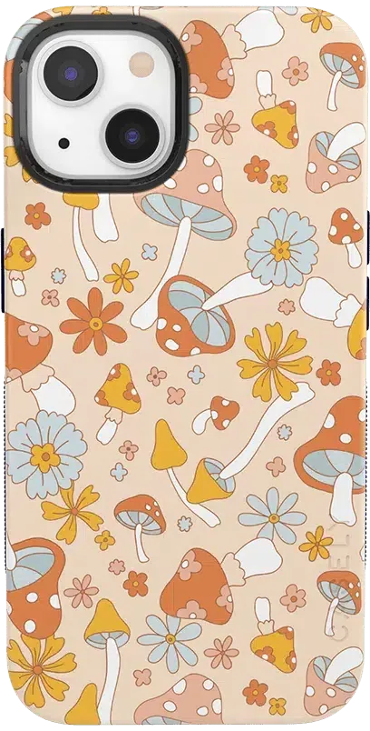 Mushroom Magic | Retro Floral Case