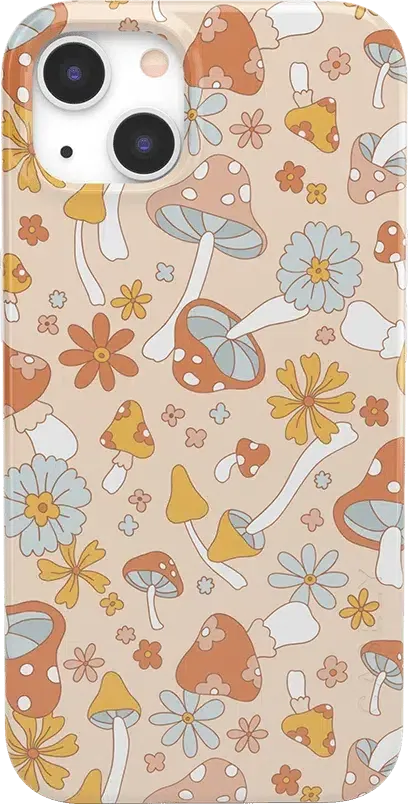 Mushroom Magic | Retro Floral Case