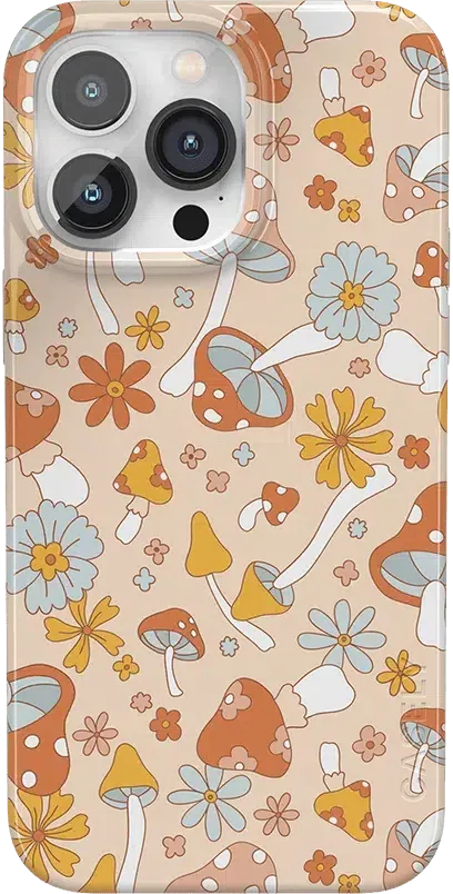 Mushroom Magic | Retro Floral Case