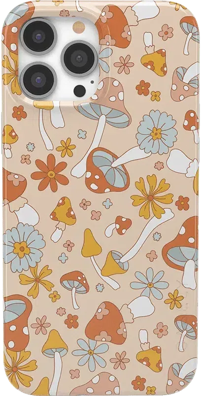 Mushroom Magic | Retro Floral Case