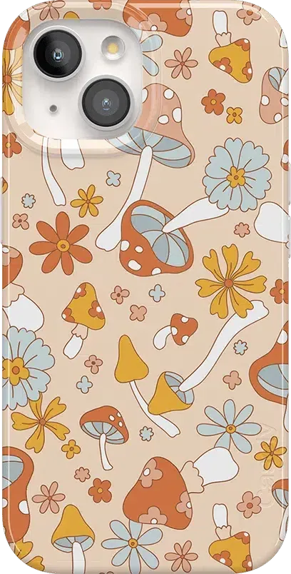 Mushroom Magic | Retro Floral Case