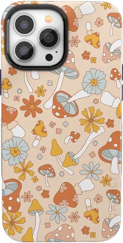 Mushroom Magic | Retro Floral Case
