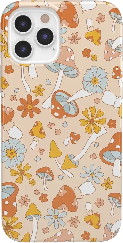 Mushroom Magic | Retro Floral Case