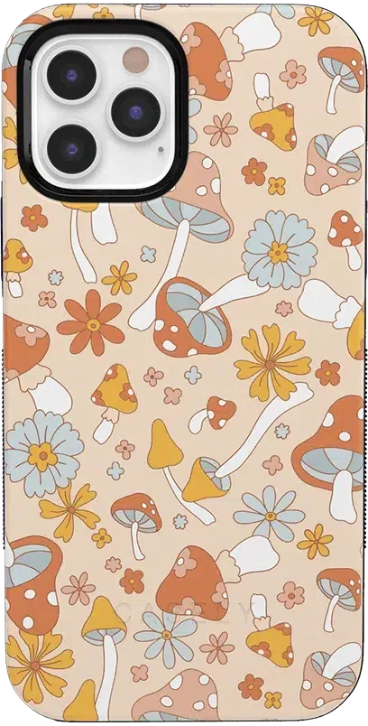 Mushroom Magic | Retro Floral Case