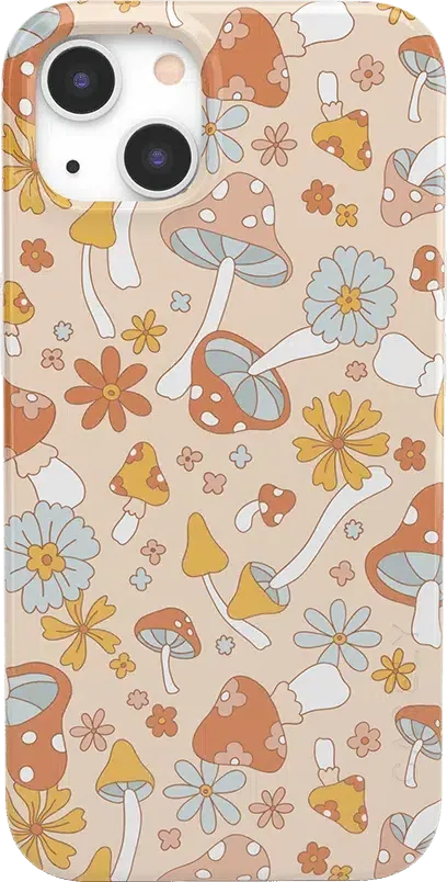 Mushroom Magic | Retro Floral Case