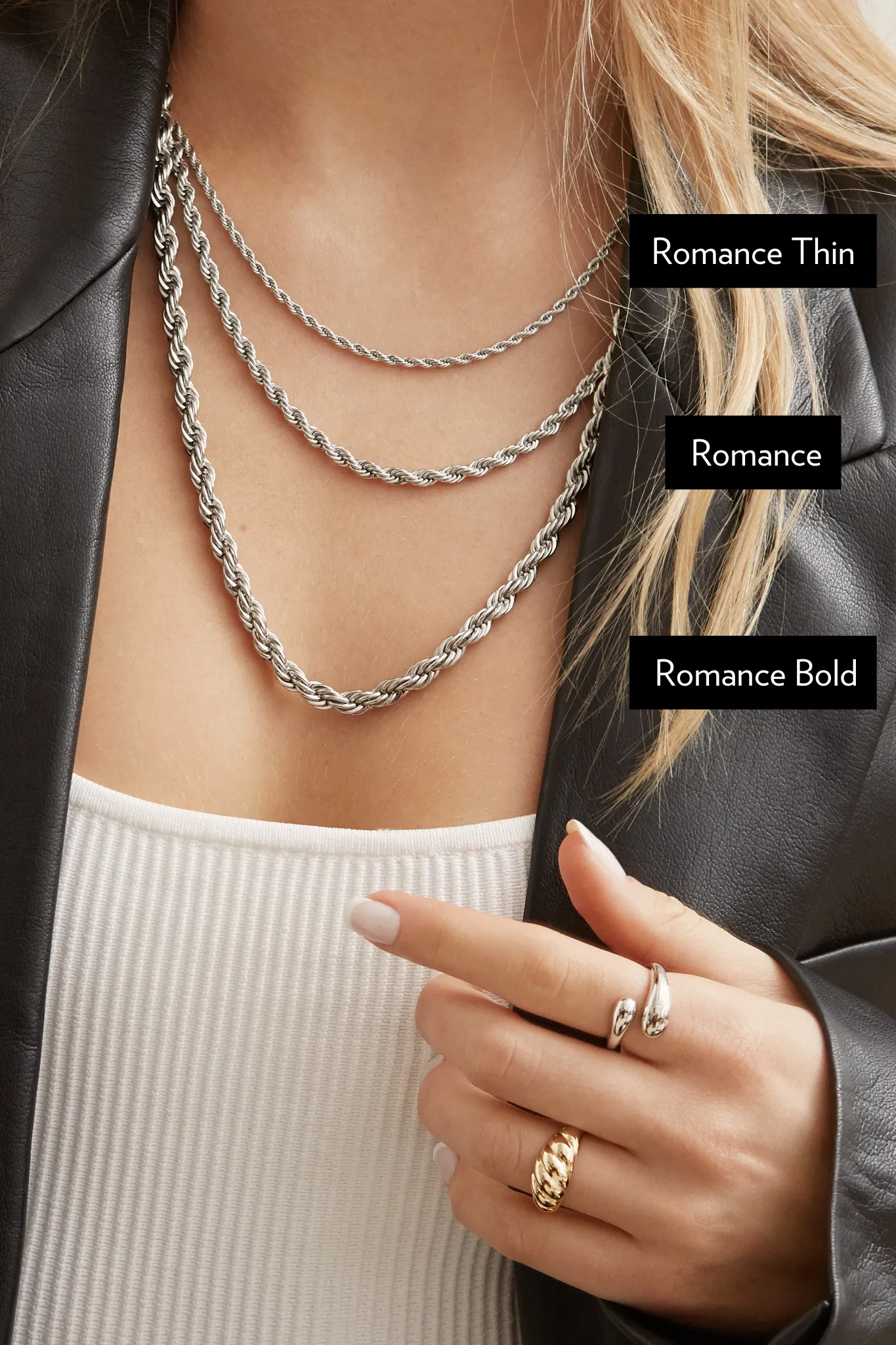 Romance Necklace - Gold