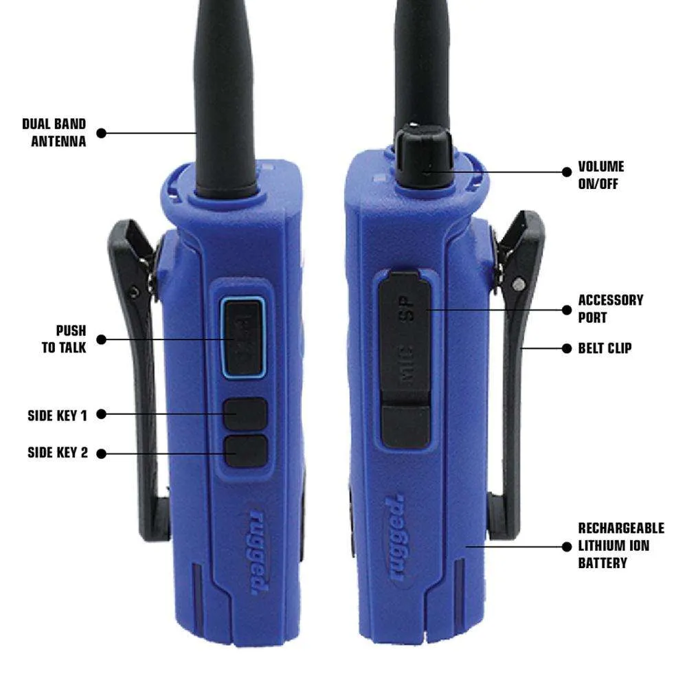 Rugged R1 Business Band Handheld - Digital and Analog