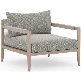 Sherwood Outdoor Chair, Faye Ash/Washed Brown
