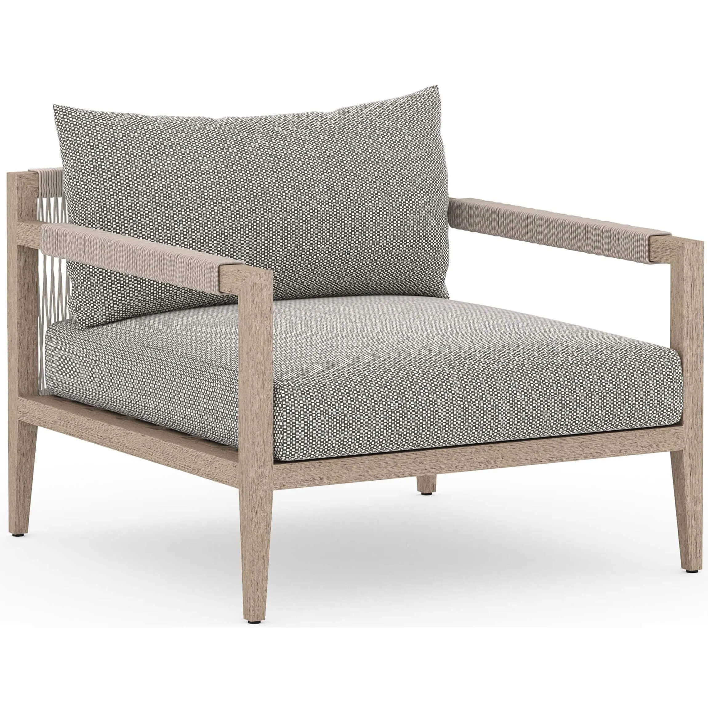 Sherwood Outdoor Chair, Faye Ash/Washed Brown