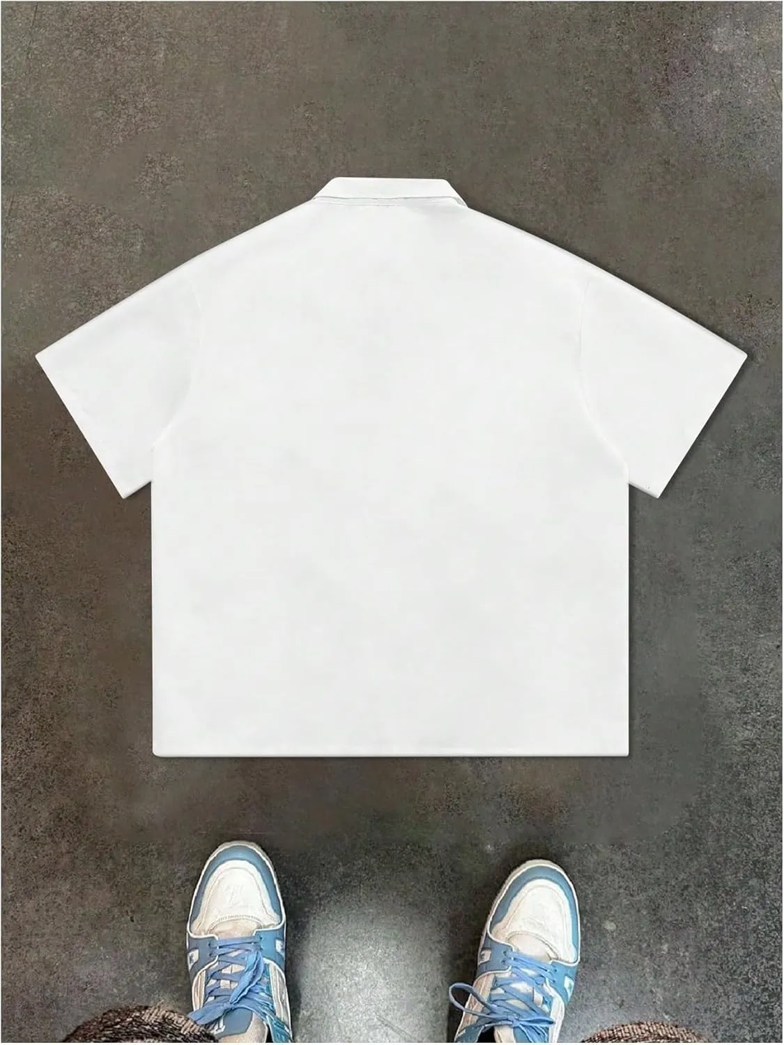 SOLY HUX Men's Summer Zip Up Graphic Tees Short Sleeve Hawaiian Tshirts Lapel Collar Tops