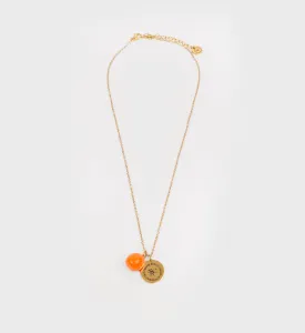 SRHWC Orange Pearl Necklace