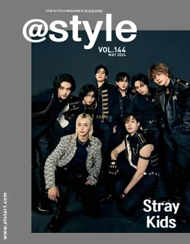 STRAY KIDS Cover : ATSTAR1 Magazine May 2024