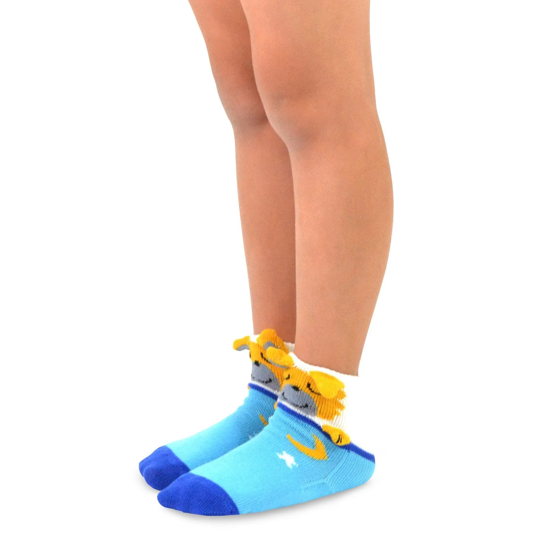 TeeHee Socks Kid's Fox Cotton Short Crew (K1512)