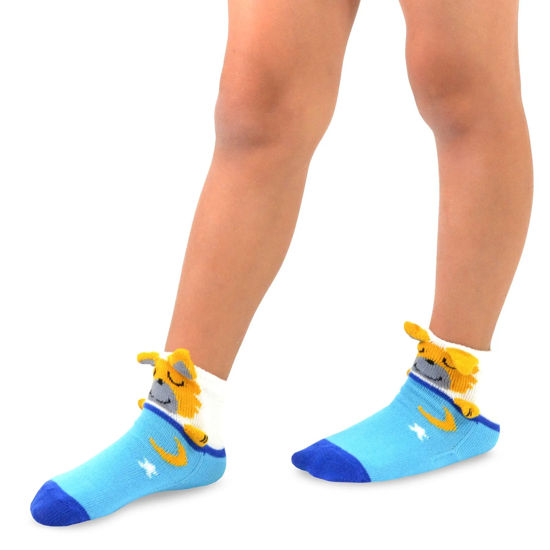 TeeHee Socks Kid's Fox Cotton Short Crew (K1512)