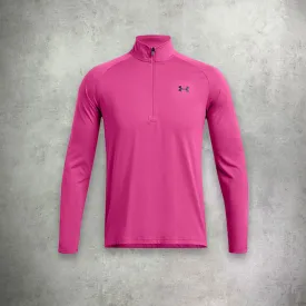 Under Armour Tech 2.0 Half Zip Pink