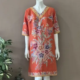 V Neck Dress - M
