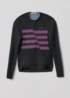 Womens Ultralight Pro Long Sleeve Jersey - Blurred Design