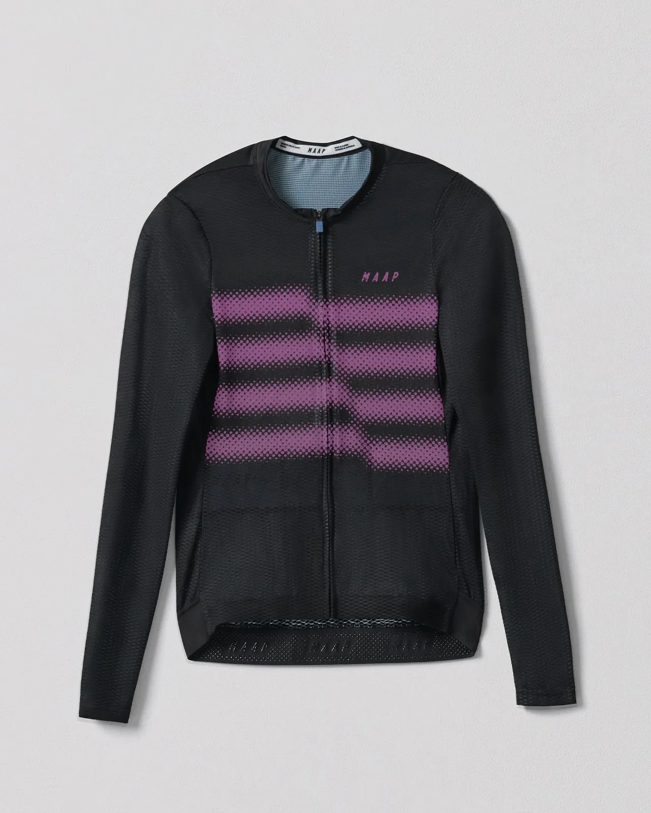 Womens Ultralight Pro Long Sleeve Jersey - Blurred Design