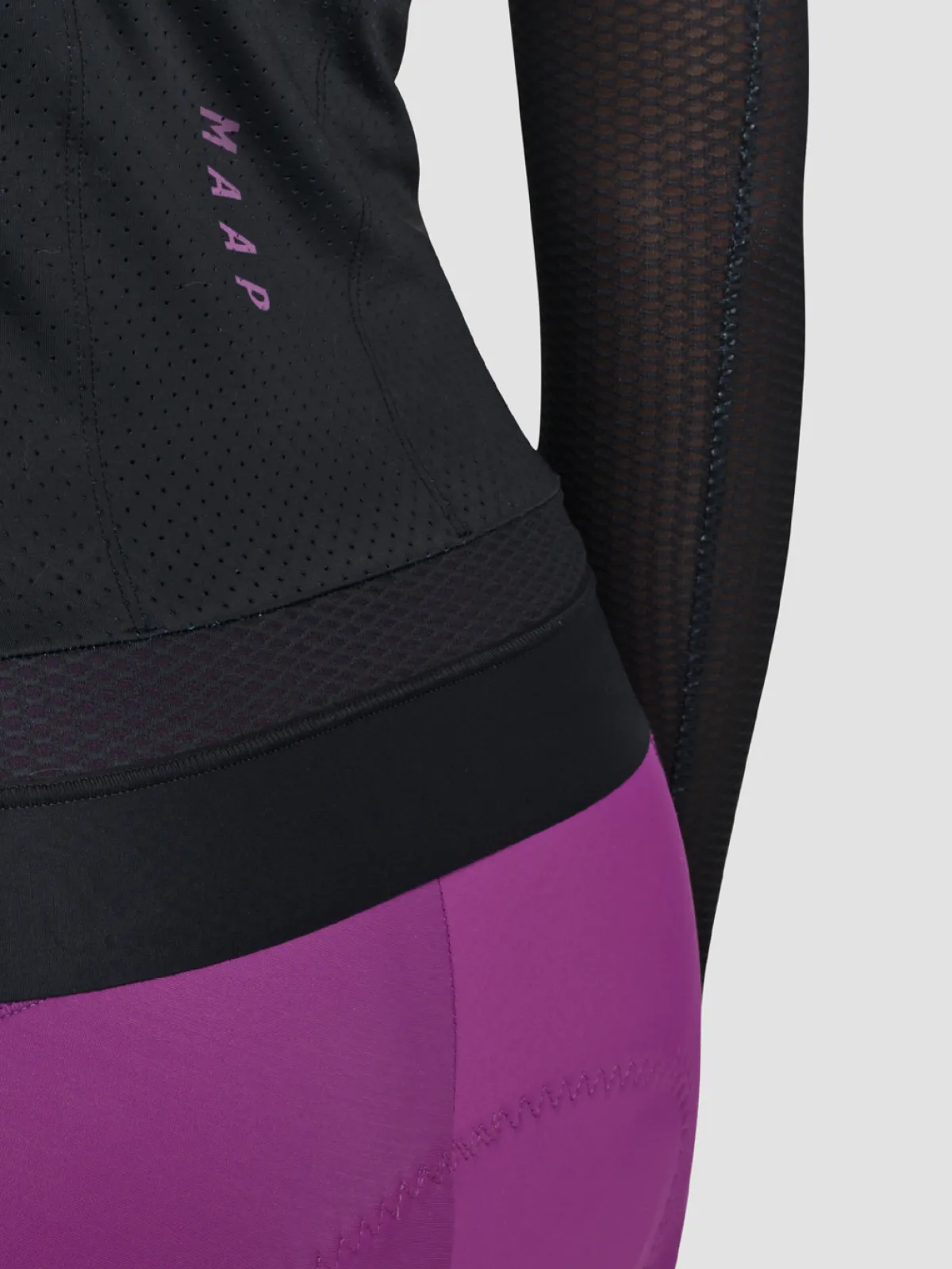 Womens Ultralight Pro Long Sleeve Jersey - Blurred Design
