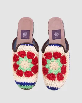 Women's Crochet Mule Size 6