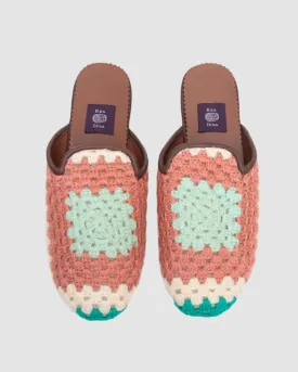 Women's Crochet Mule Size 9