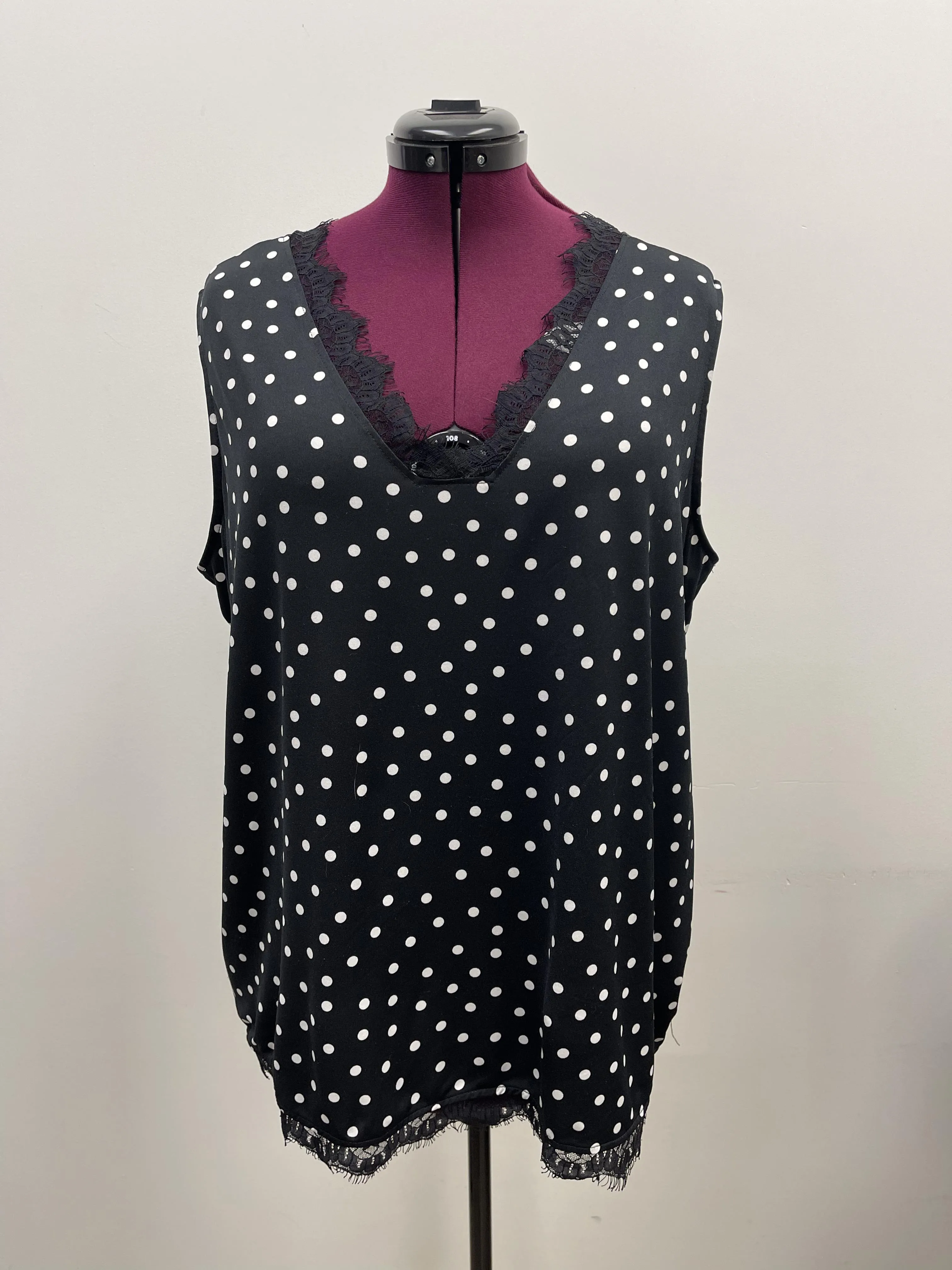 Women's Faith And Joy Sleeveless Topl, 3X