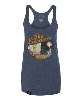 Women's Night & Day Racerback (Heather Navy)