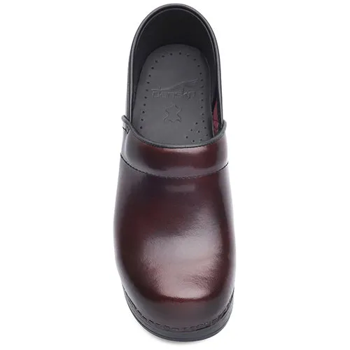 Women's Professional Clogs in Cordovan Cabrio Leather