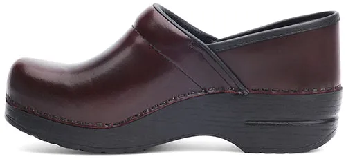 Women's Professional Clogs in Cordovan Cabrio Leather